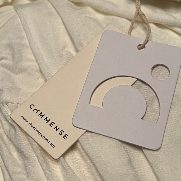 Commense Elegant Cream Maxi Dress - Picture 5 of 7